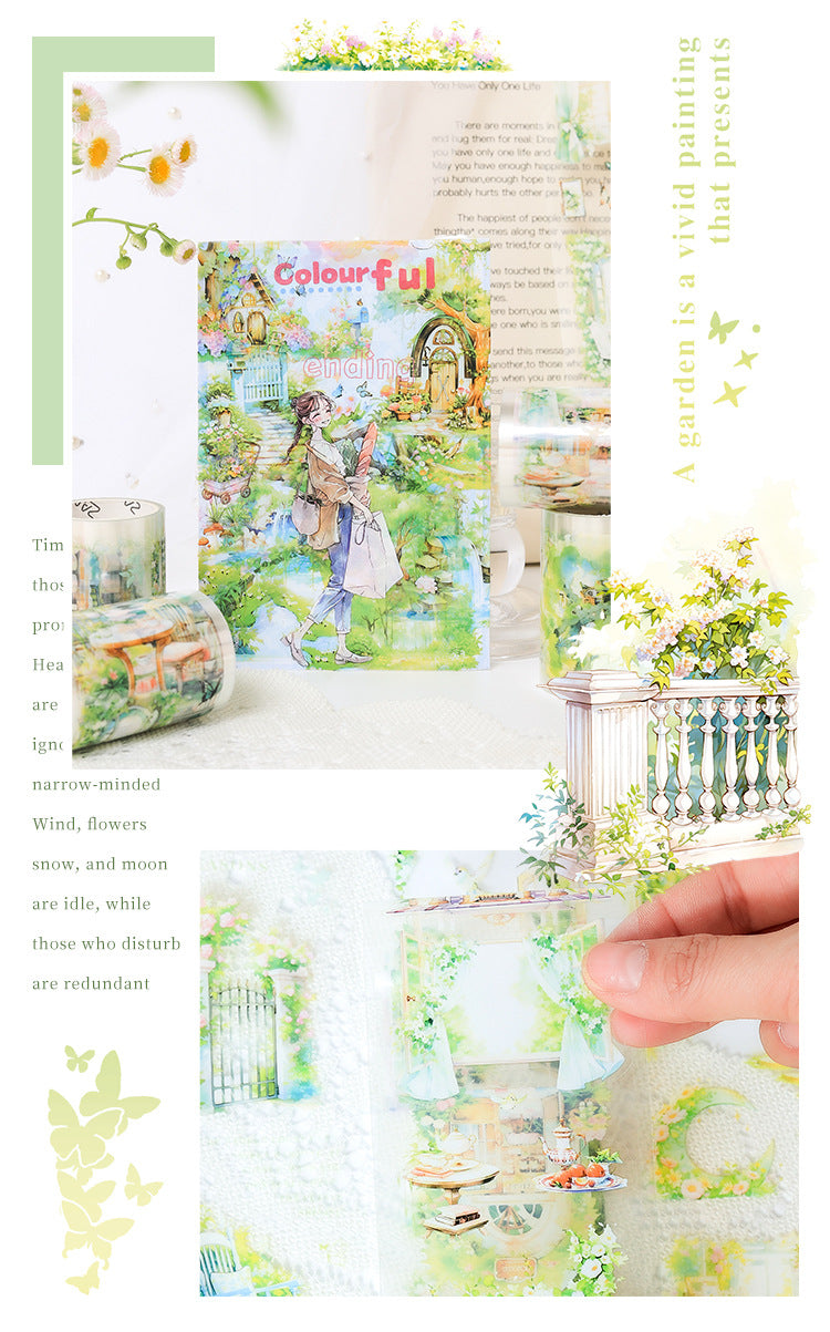 Summer Ice Treat Journaling Pet Washitape