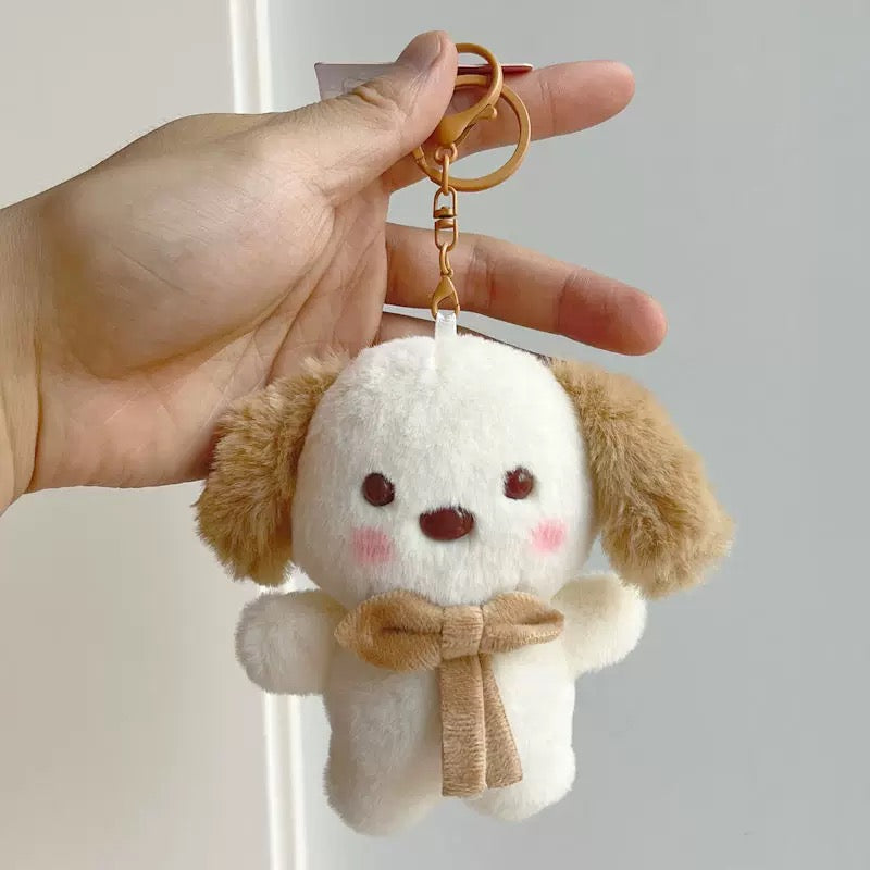 Puppy Plush Keychain