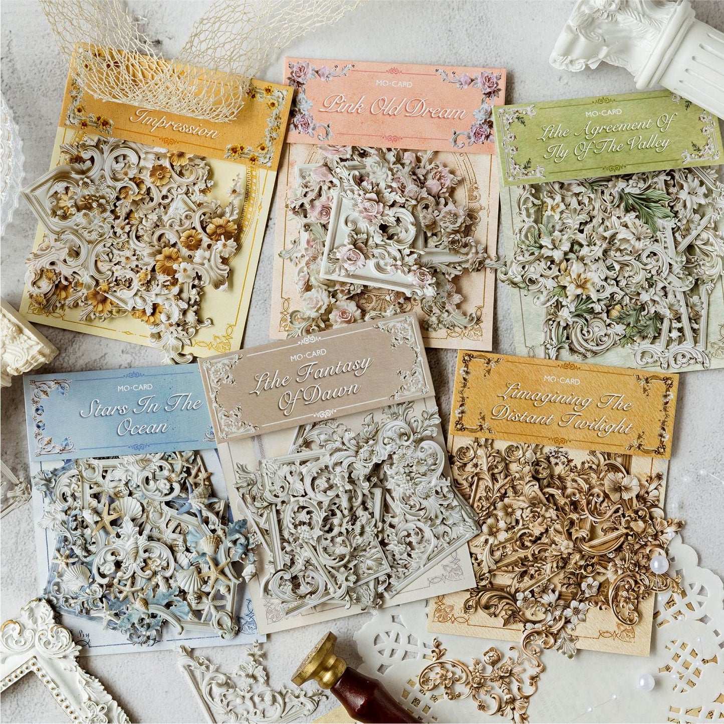 Cottage Frames & Floral Cutouts