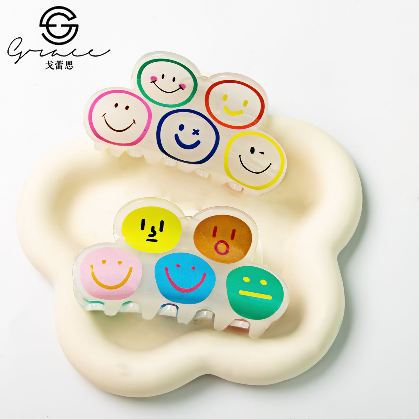 Smile Claw Clips