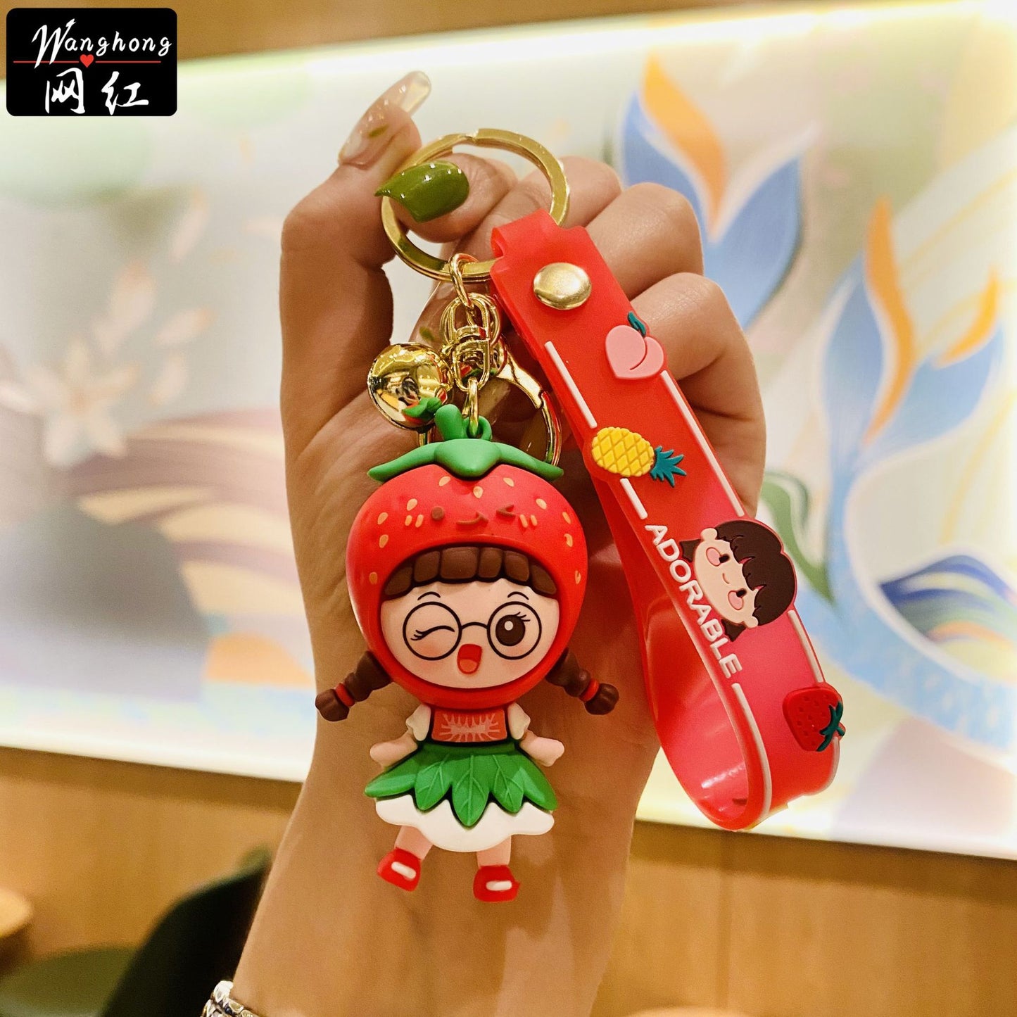 Fruit Girl Keychain