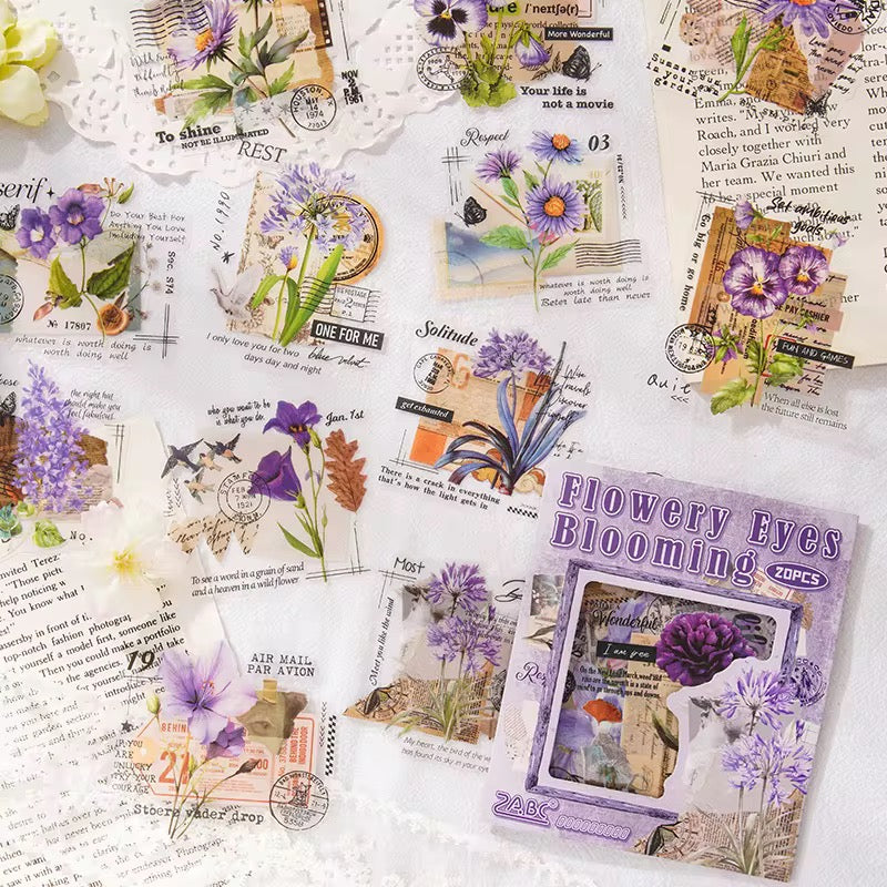 Floral Series Deco Sticker Set