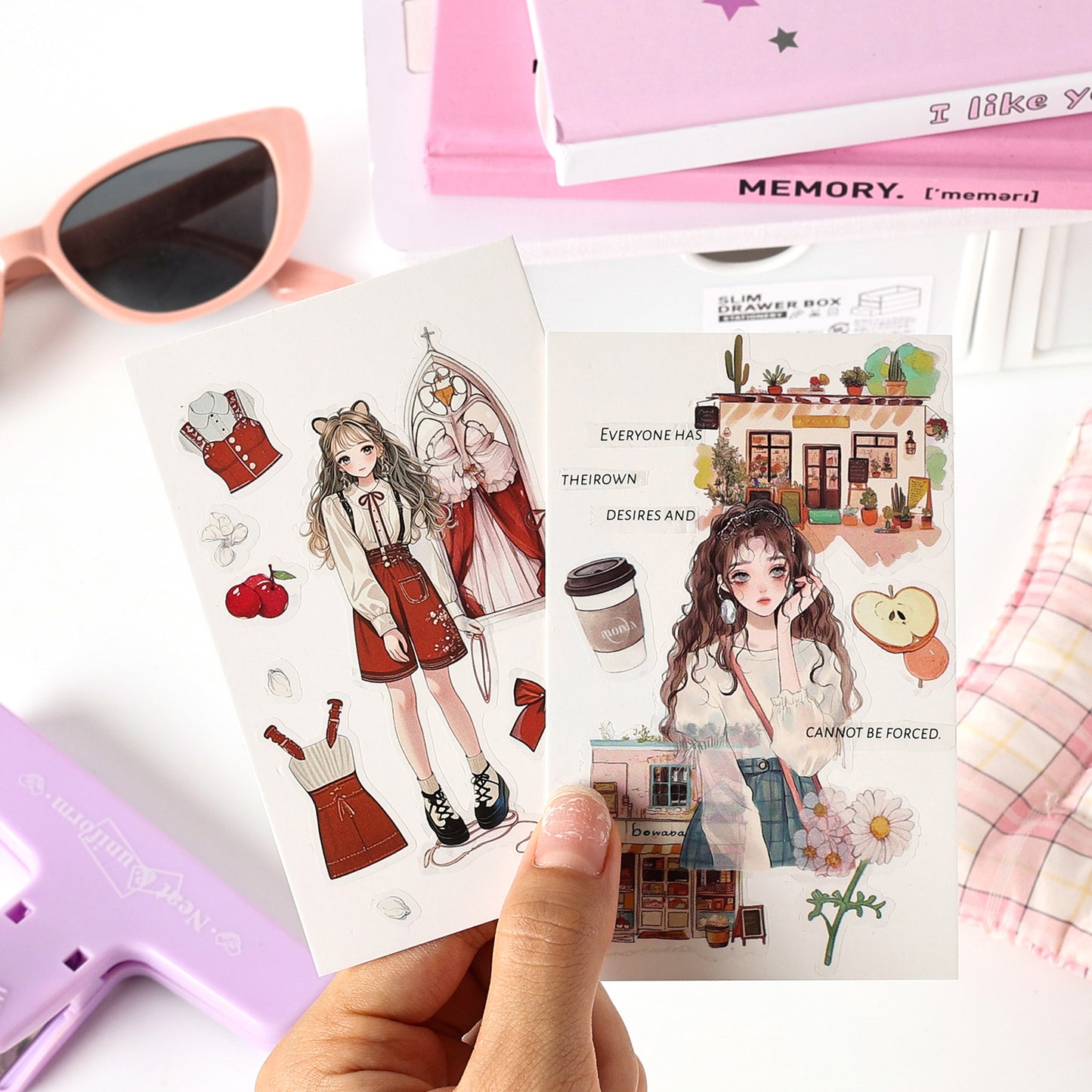 Character Theme Deco Sticker Book