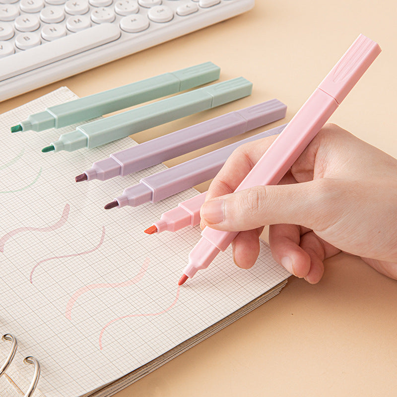 Morandi Highlighter Pens (12pcs Set)