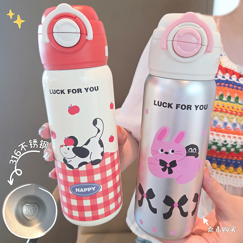 Kawaii Stainless Steel Insulated Bottle
