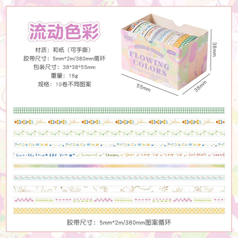 Kawaii Mini Washitape Rolls