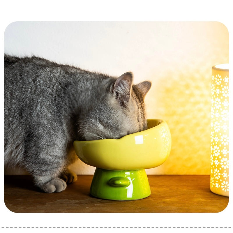 Tulip Cat Bowl