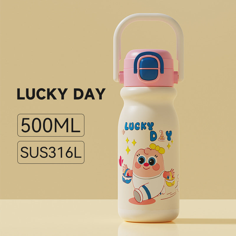 Premium Kawaii Stainless Steel Insulated Bottle