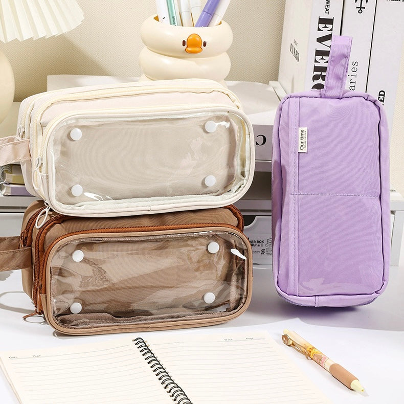 Large Capacity Pencil Case