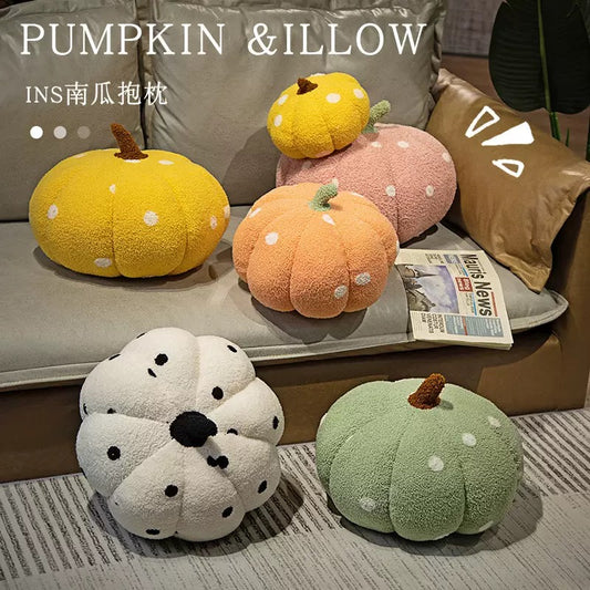 Pumpkin Polka Pillow