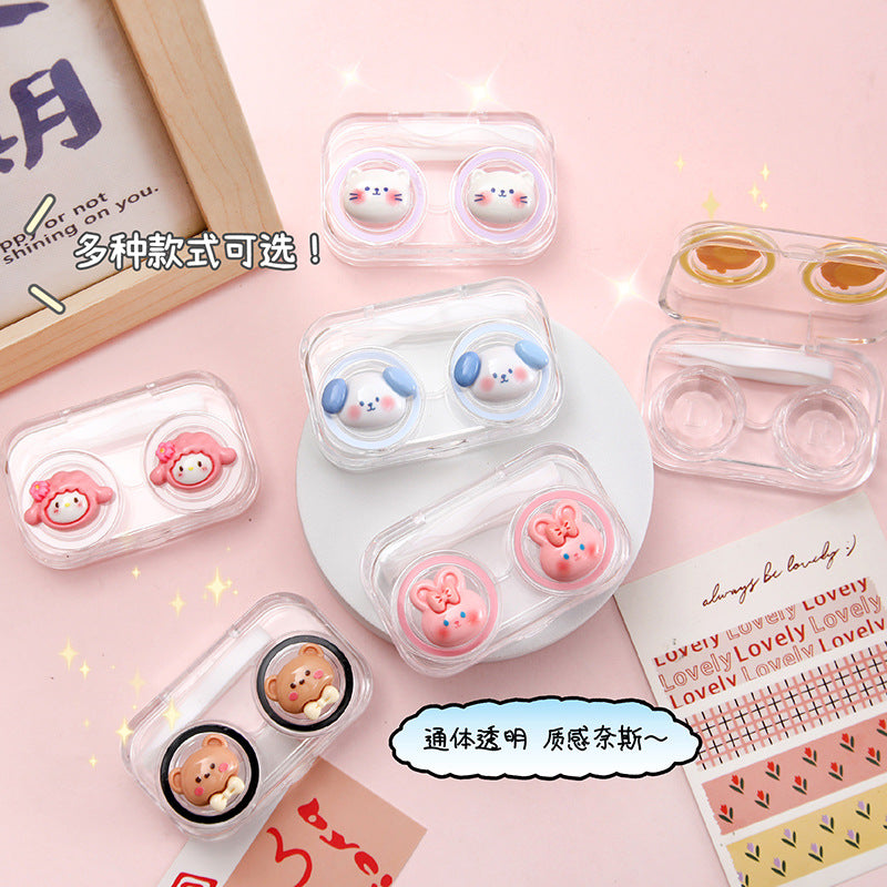 Contact Lens Case With Mirror