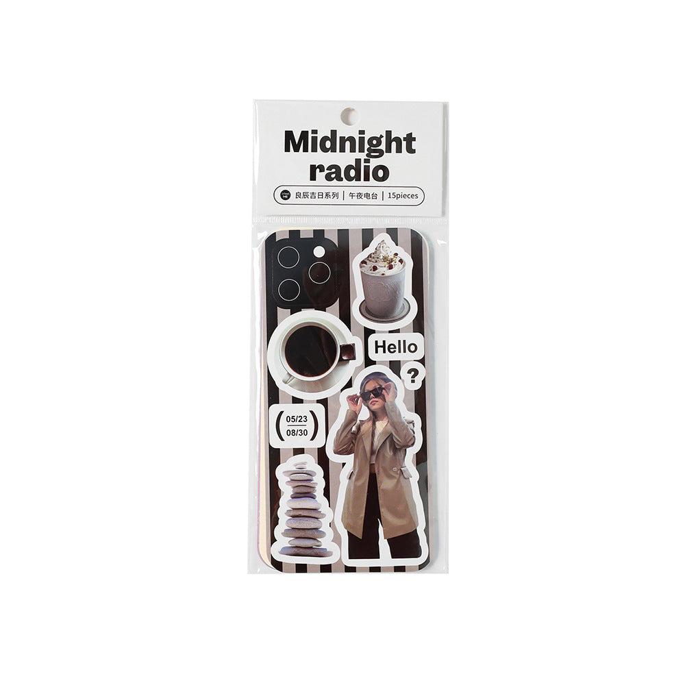 Phone Case Deco Journaling Stickers
