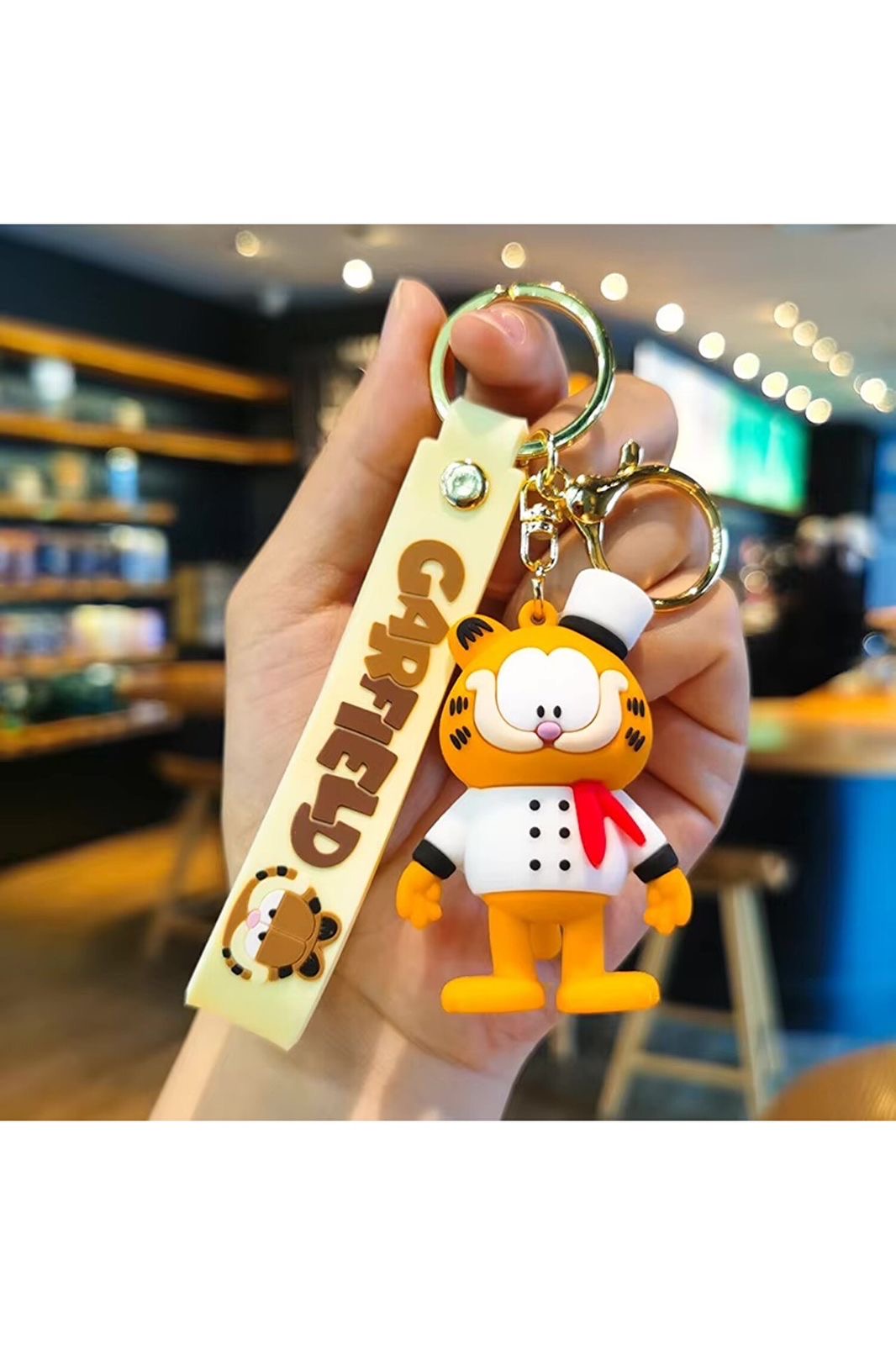 Garfield Keychain