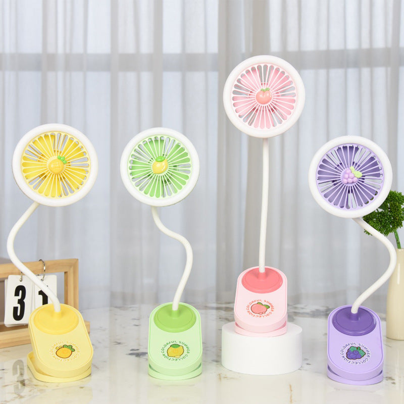 Premium Clip Mini Fan With Lights