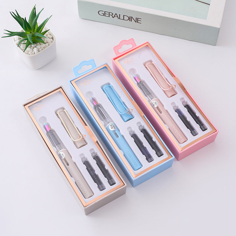 Royal Smooth Fountain Pen Set