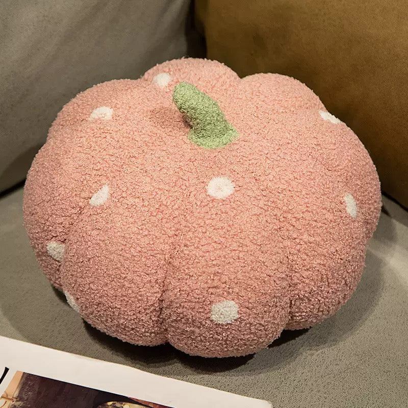 Pumpkin Polka Pillow
