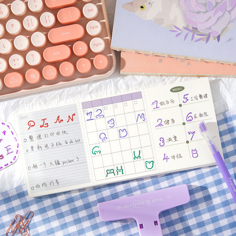 Kawaii Wooden Alphabet Stamp