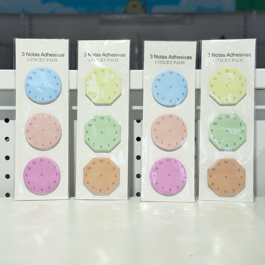 Clock Sticky Notes