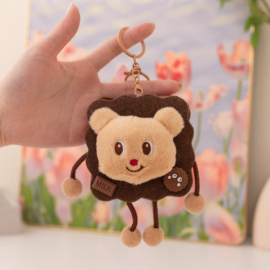 Bread Plush Keychain