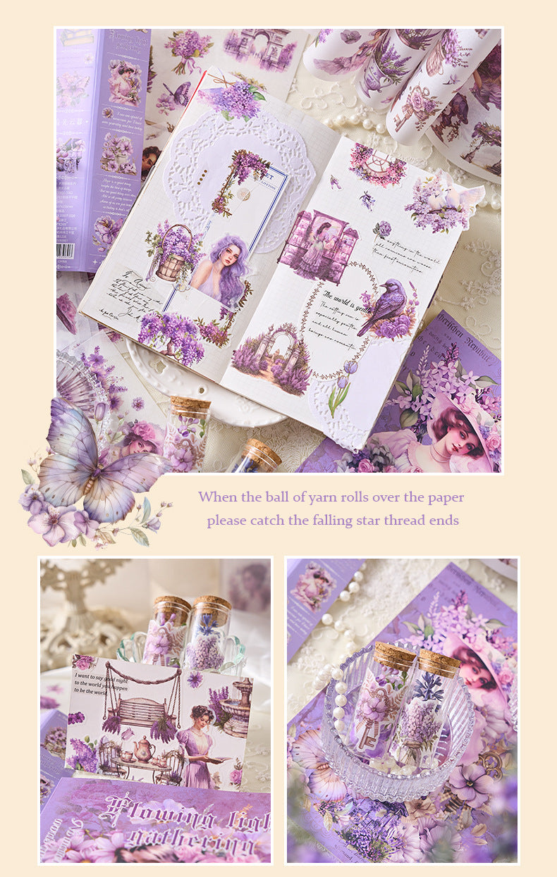 Victorian Vintage Sticker Book (24 Sheets Book)
