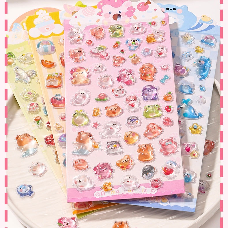 Kawaii Puffy Sticker