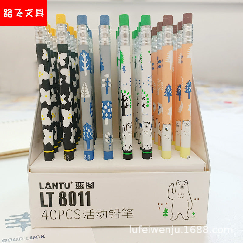 Forest Friends Mechanical Pencils 2 Pcs