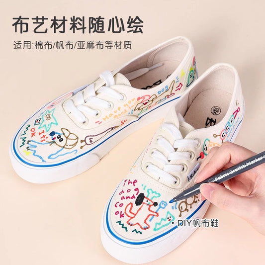 Fabric Graffiti Marker Set