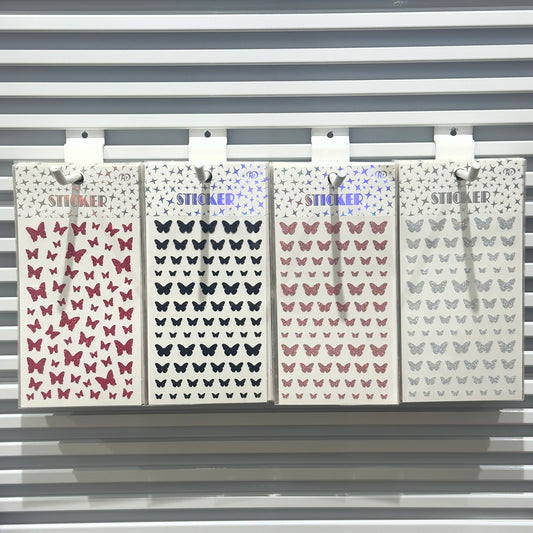 Butterfly Glitter Deco Sticker