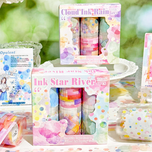 Water Color Theme Pet Washitape Set