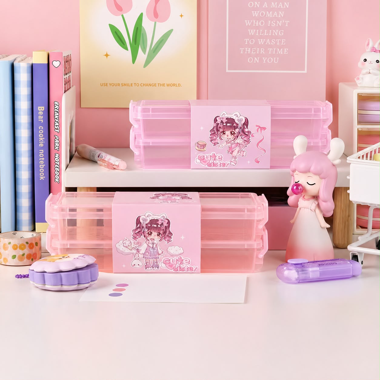 Kawaii Pastel Organizer