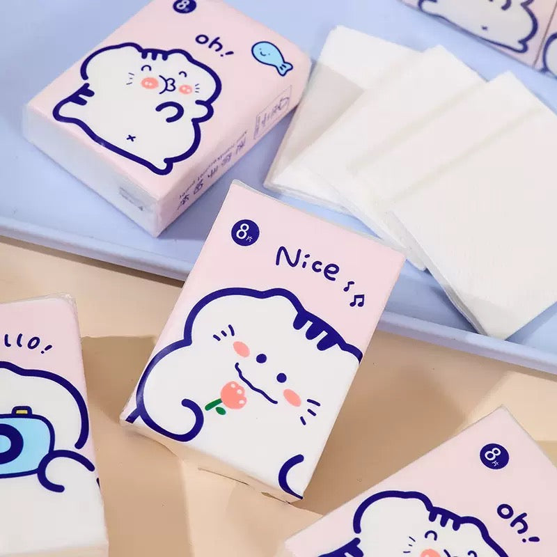 Kitty Cloud Mini Tissue Pack