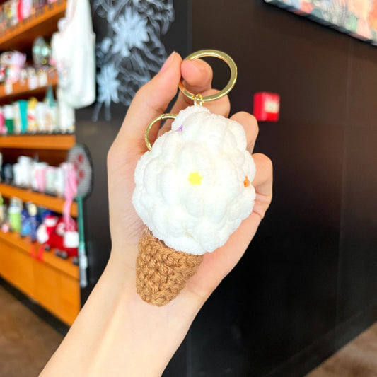 Ice Cream Plush Keychain
