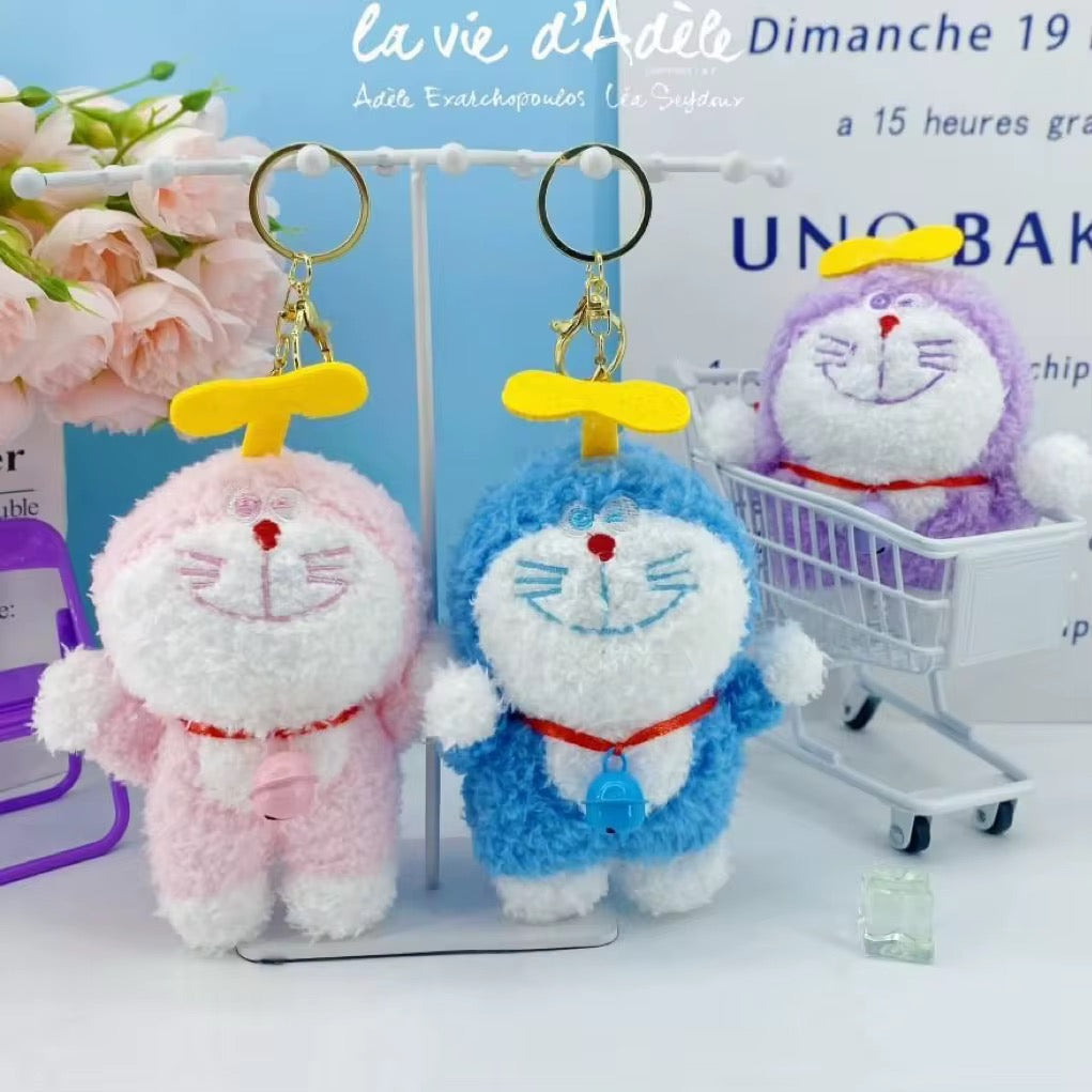 Doremon Plush Keychain