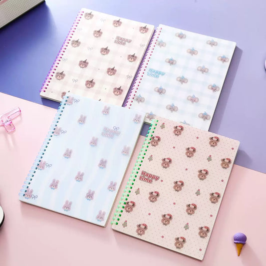 Happy Time Spiral Notebook