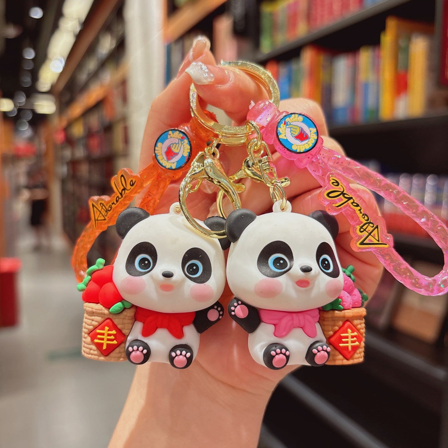 Adorable Panda Keychain
