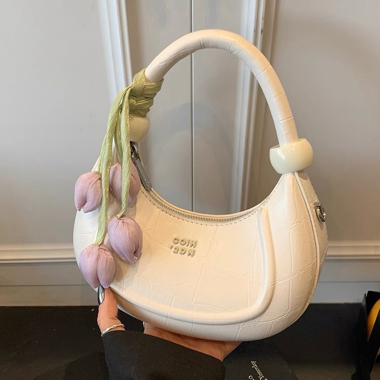 Tulip Solid Box Shoulder Bag