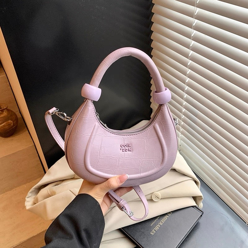 Tulip Solid Box Shoulder Bag