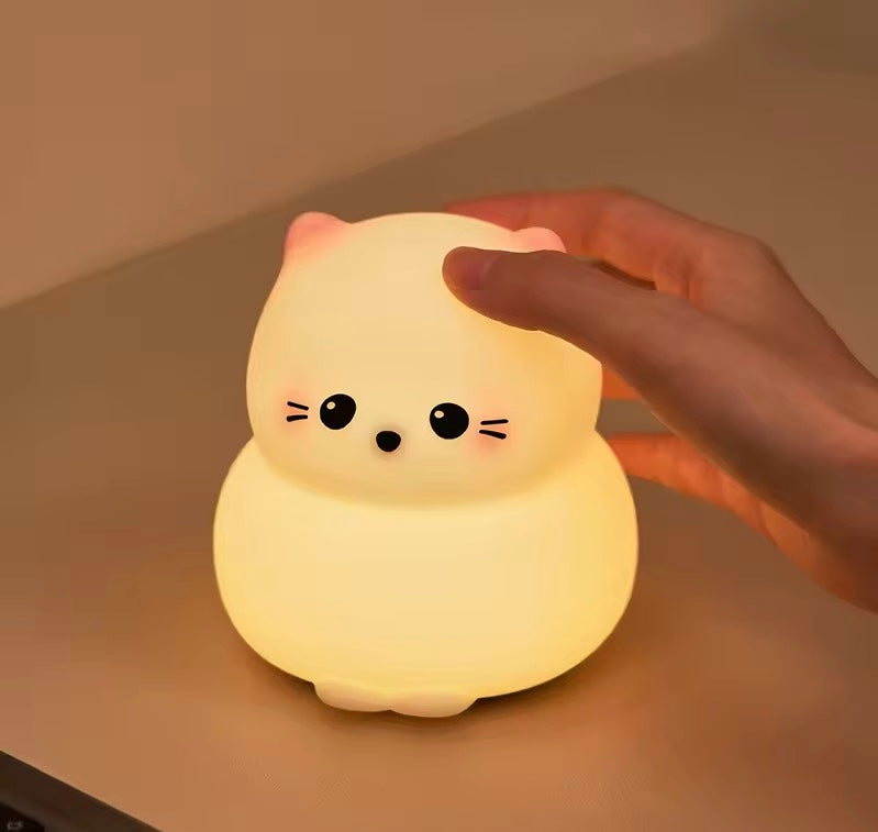 Cat Silicone Lamp