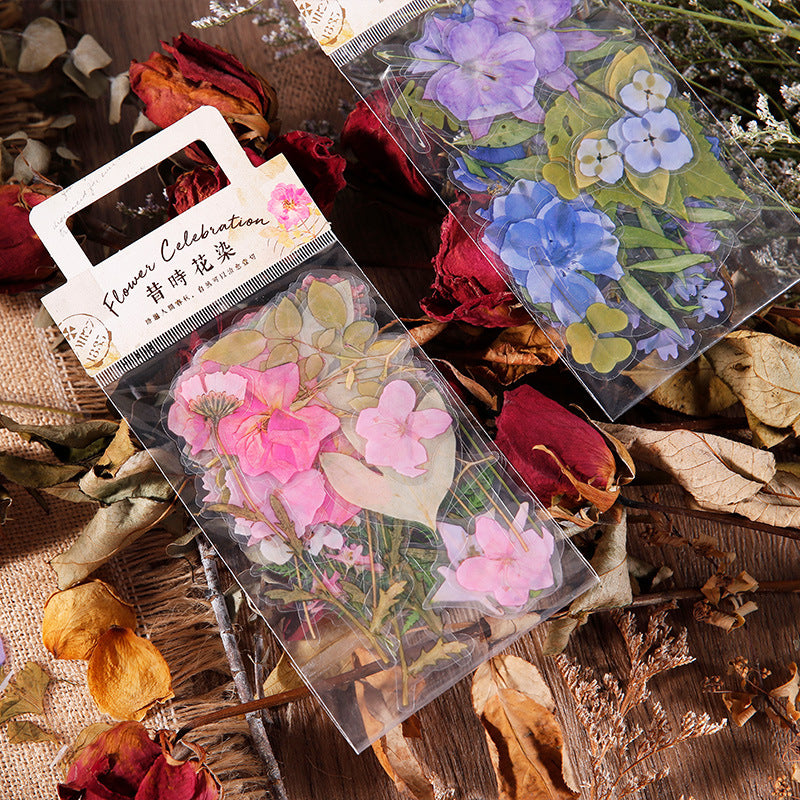 Floral Pet Journaling Stickers