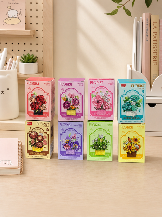 Flower Lego Set