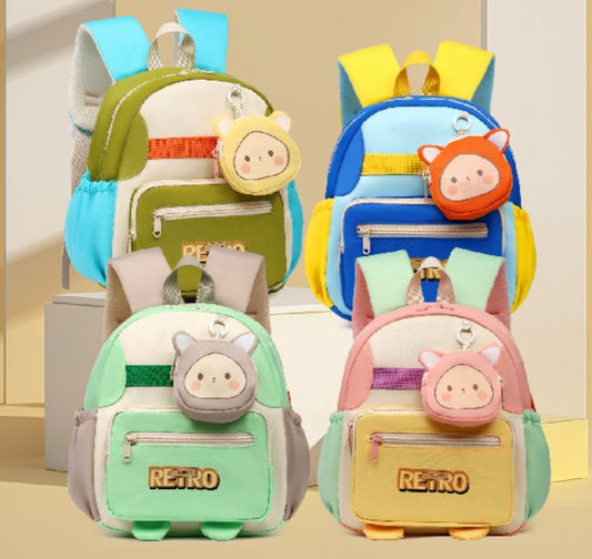 Retro Kiki Kids School Bag