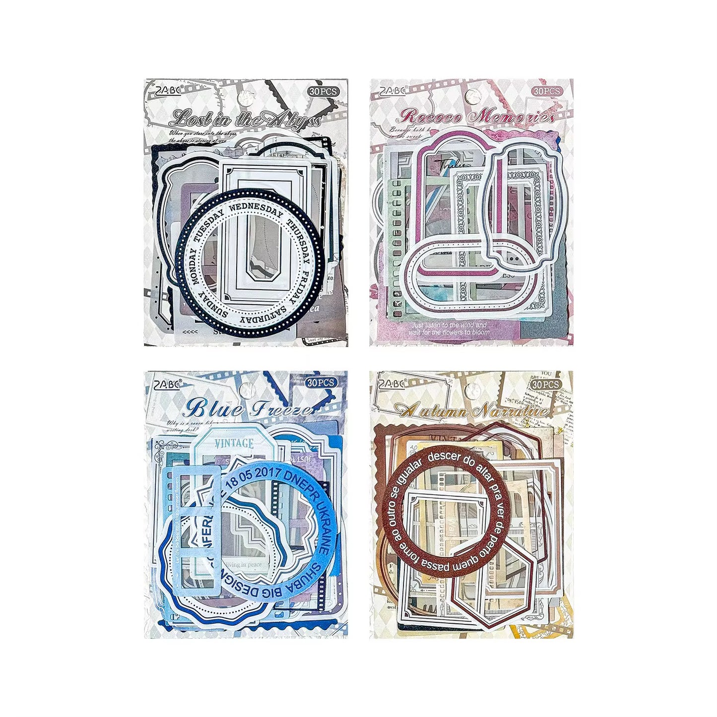 Frame Border Deco Stickers