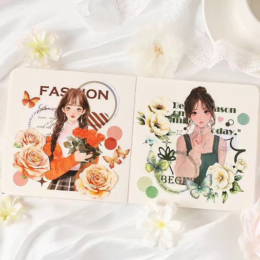 Girly Deco Sticker Set 10 PCs