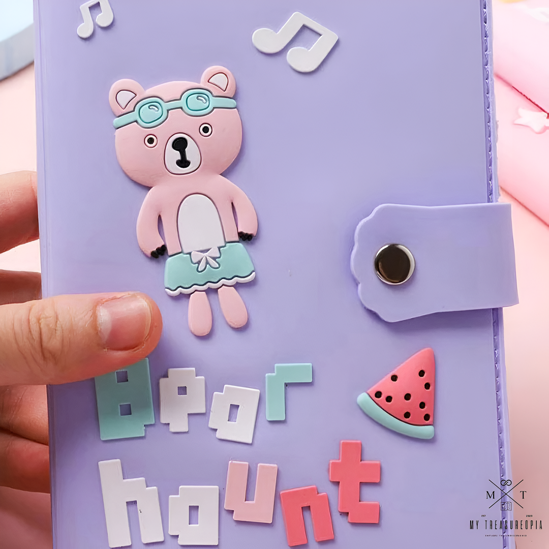 Kawaii Silicone Cover Diary