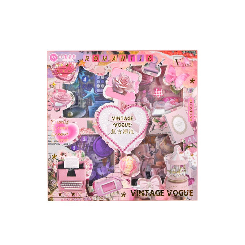 Vintage Sticker Box
