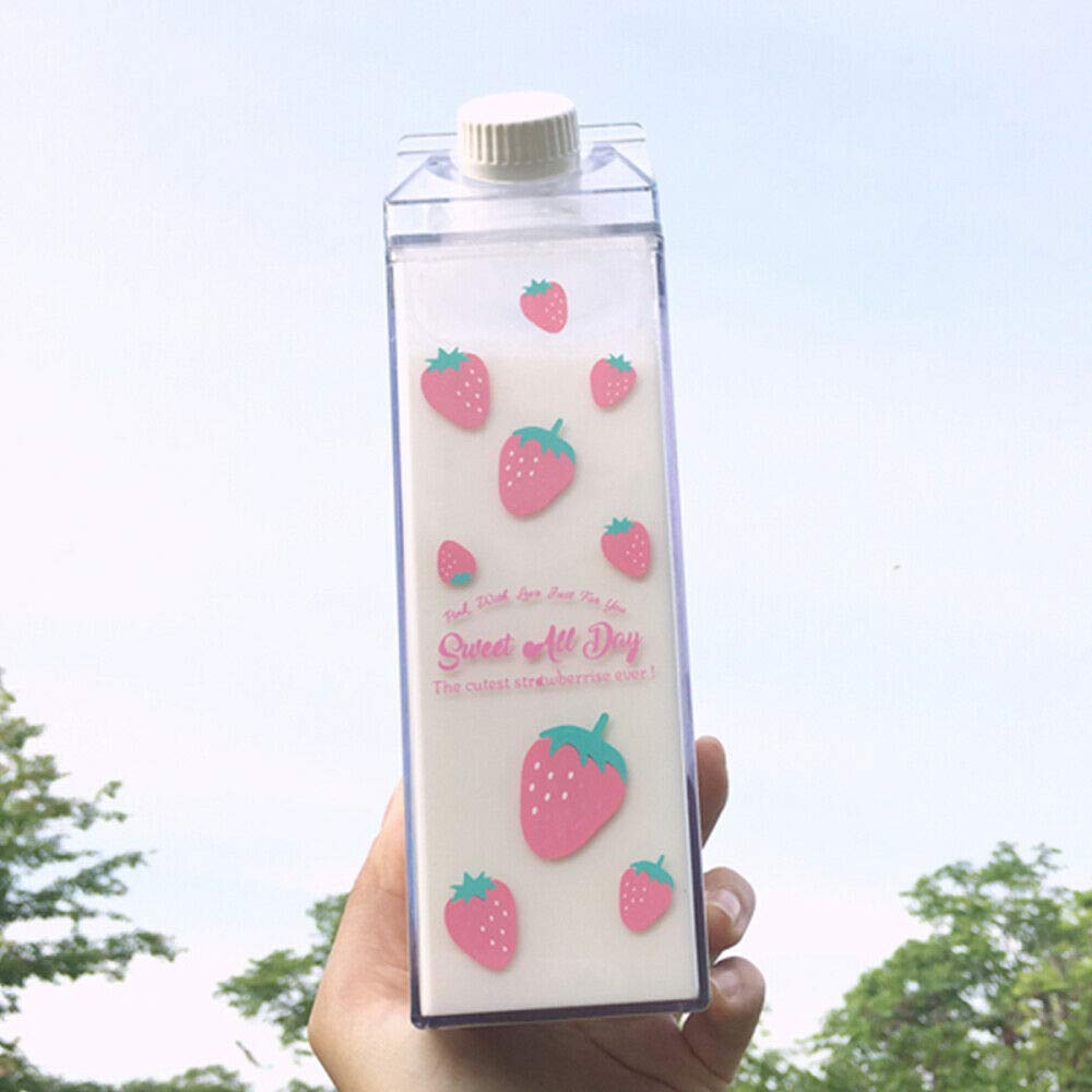 Transparent Milk Bottle (500 ml)