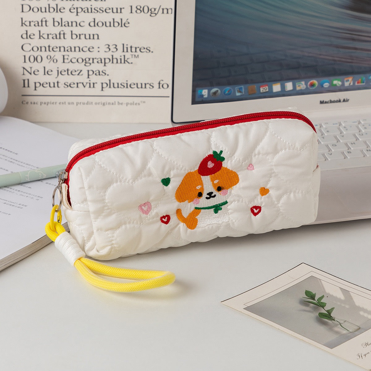 Kawaii Puppy Pencil Case