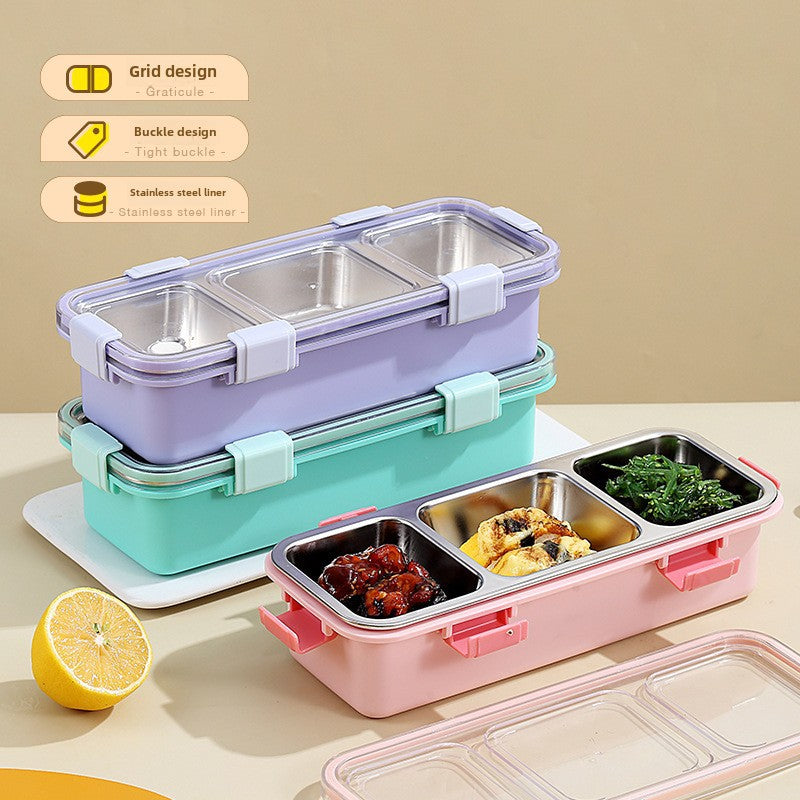 Kawaii Stainless Steel Lunch Box