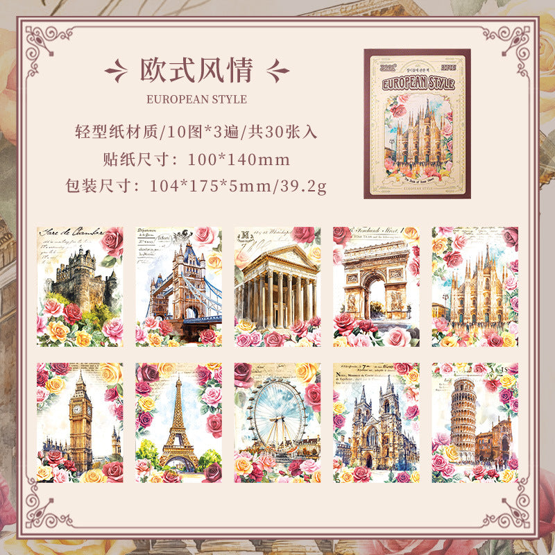 Aesthetic Journaling Sticker Book