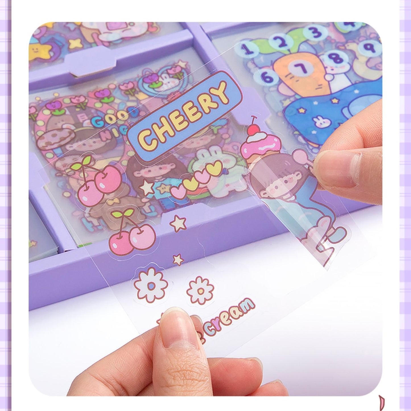 Kawaii Sticker Box (200pcs)